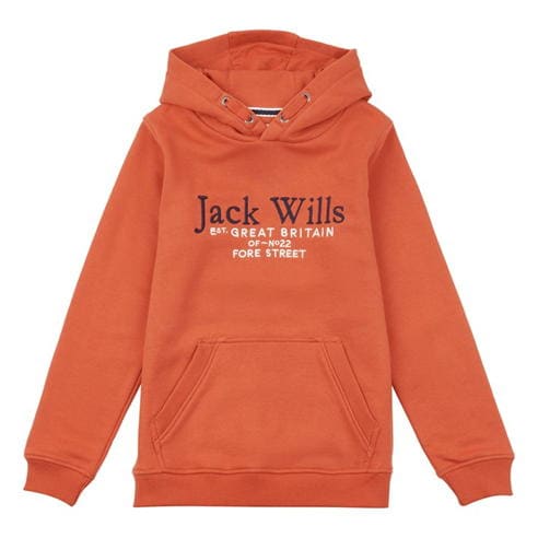 Jack Wills - Kids Batsford Script Logo Hoodie