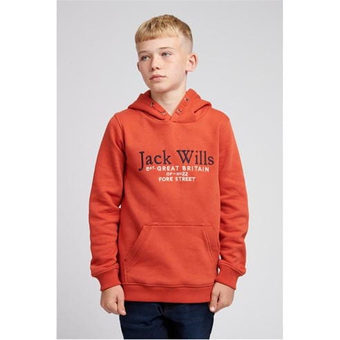 Jack Wills - Kids Batsford Script Logo Hoodie