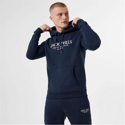 Jack Wills - Batsford Graphic Logo Hoodie