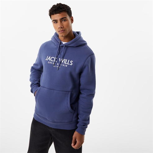 Jack Wills - Batsford Graphic Logo Hoodie