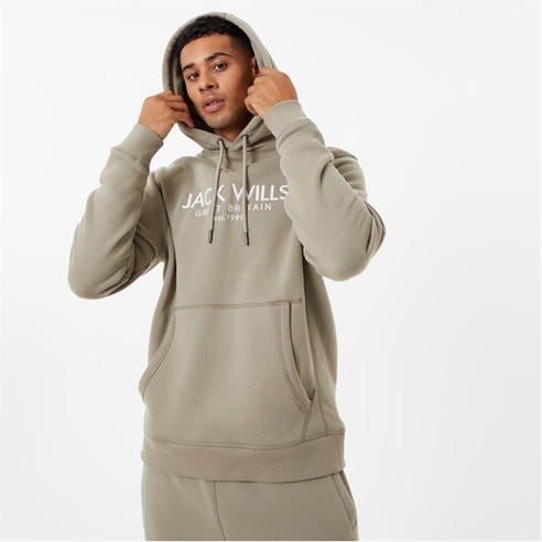 Jack Wills - Batsford Graphic Logo Hoodie