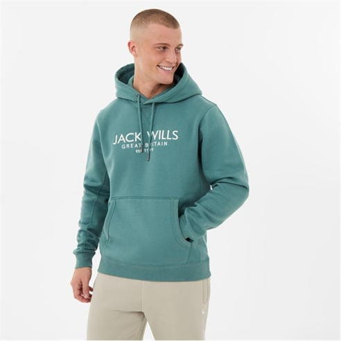 Jack Wills - Batsford Graphic Logo Hoodie