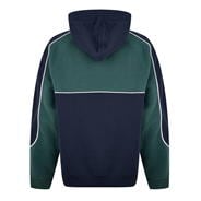 Navy/Green - Jack Wills - Piped Hoody Sn51