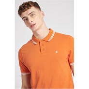 Burnt Orange - Jack Wills - Edgw Pqe Polo Sn99