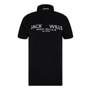 Black - Jack Wills - Pique Polo Sn99