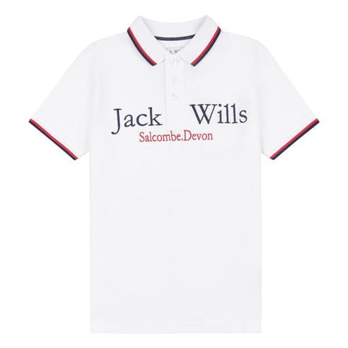 Jack Wills - Script Tippd Polo Jn99