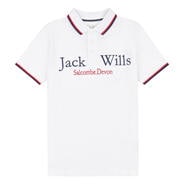 Bright White - Jack Wills - Script Tippd Polo Jn99