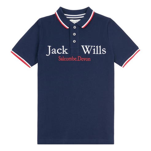 Jack Wills - Script Tippd Polo Jn99