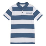 China Blue - Jack Wills - Rugby Stripe Polo Jn99