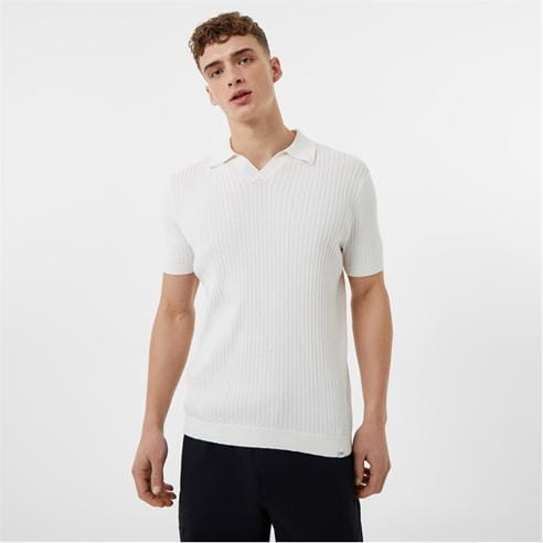 Jack Wills - Knitted Ribbed Polo Shirt