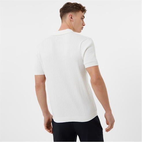 Jack Wills - Knitted Ribbed Polo Shirt