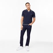 Navy - Jack Wills - Texture Polo