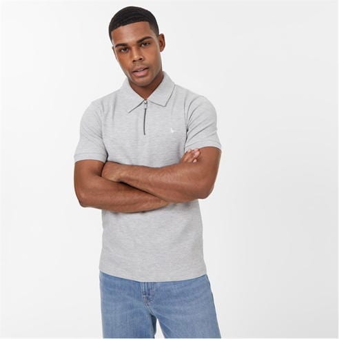 Jack Wills - Zip Polo T-Shirt