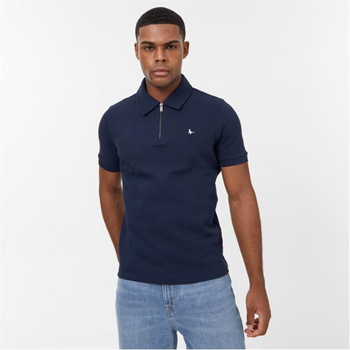 Jack Wills - Zip Polo T-Shirt