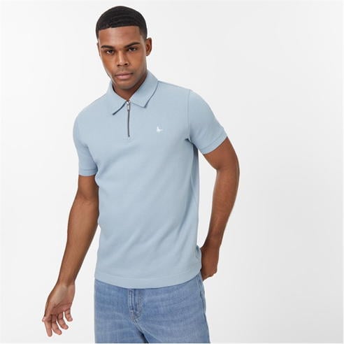 Jack Wills - Zip Polo T-Shirt