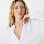 White - Jack Wills - Casual Long Sleeve Shirt