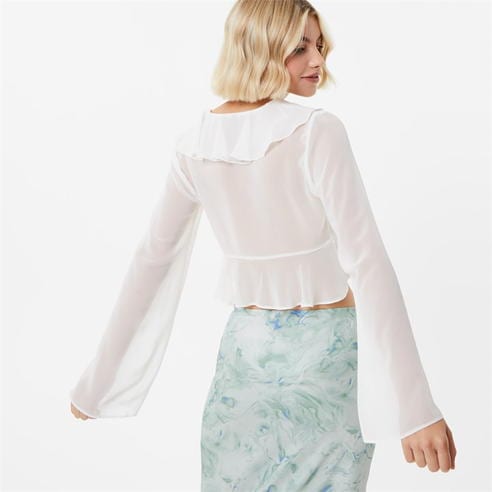 Jack Wills - Ruffle Peplum Blouse