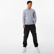 Grey Marl - Jack Wills - Long Sleeve Knitted Polo