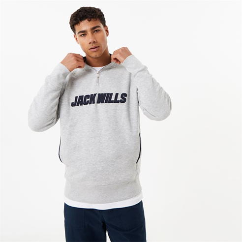 Jack Wills - Retro Graphic Half Zip