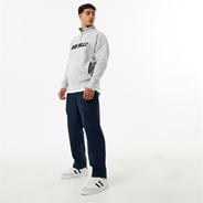 Ice Marl - Jack Wills - Retro Graphic Half Zip