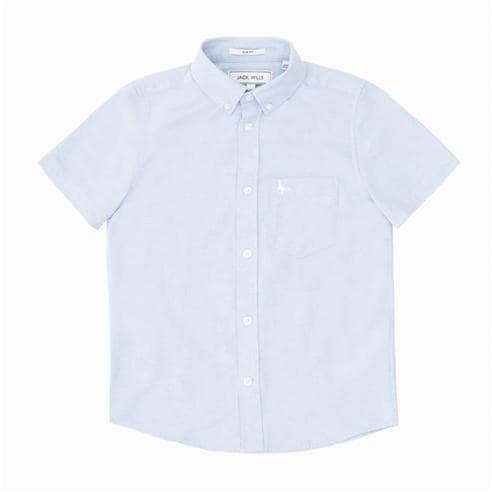 Jack Wills - JW Short Sleeve Oxford Shirt Juniors