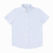 Blue - Jack Wills - JW Short Sleeve Oxford Shirt Juniors