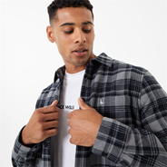 Grey - Jack Wills - Brushed Check Flannel