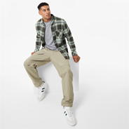 Khaki Slub - Jack Wills - Brushed Check Flannel