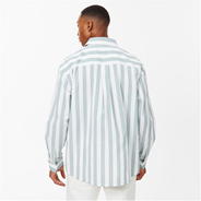 White/Green - Jack Wills - Stripe Long Sleeve Shirt