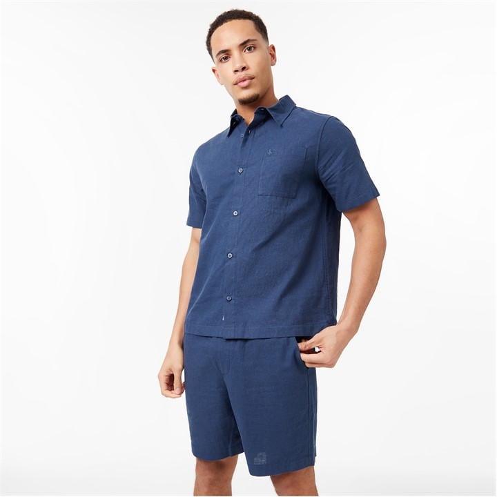 Short Sleeve Linen Shirt