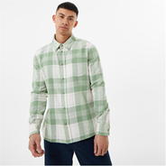 Mid Green - Jack Wills - Flannel Check Shirt