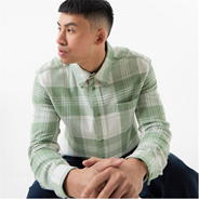 Mid Green - Jack Wills - Flannel Check Shirt