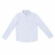 Blue - Jack Wills - JW Long Sleeve Oxford Shirt Juniors