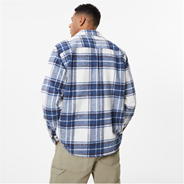 Navy - Jack Wills - Large Check Overshirt