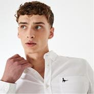 White - Jack Wills - Plain Oxford Shirt