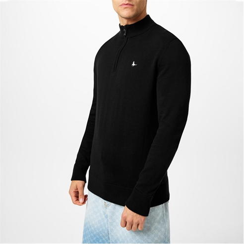 Jack Wills - Funnel Neck Half Zip Jumper