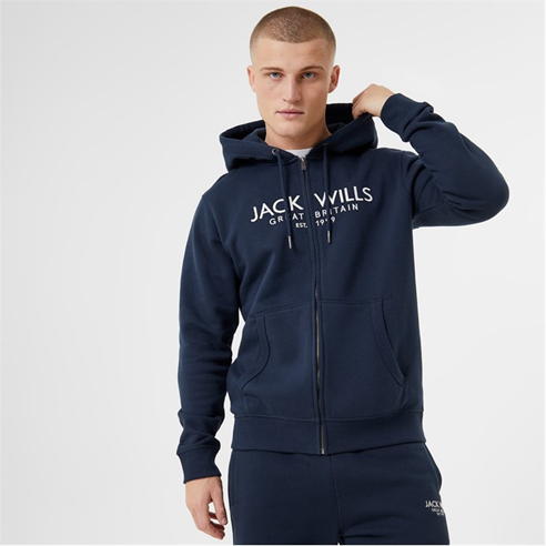 Jack Wills - Graphic Zip Hoodie