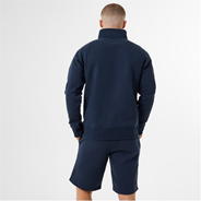 Navy - Jack Wills - Barchester Quarter Zip Sweatshirt