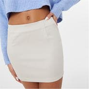 Stone - Jack Wills - Fitted Mini Skirt