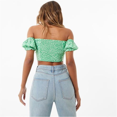 Jack Wills - Off Shoulder Crop Top