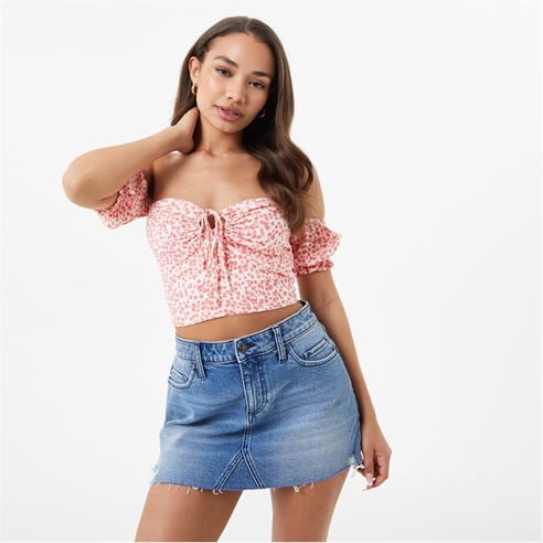 Jack Wills - Off Shoulder Crop Top