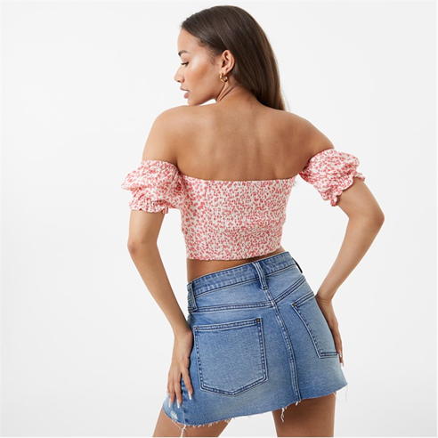 Jack Wills - Off Shoulder Crop Top