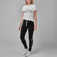 Black - Jack Wills - Lingham Wills Logo Joggers