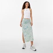 Print - Jack Wills - Bias Cut Midi Skirt