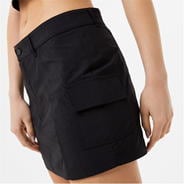 Black - Jack Wills - Tech Cargo Mini Skirt