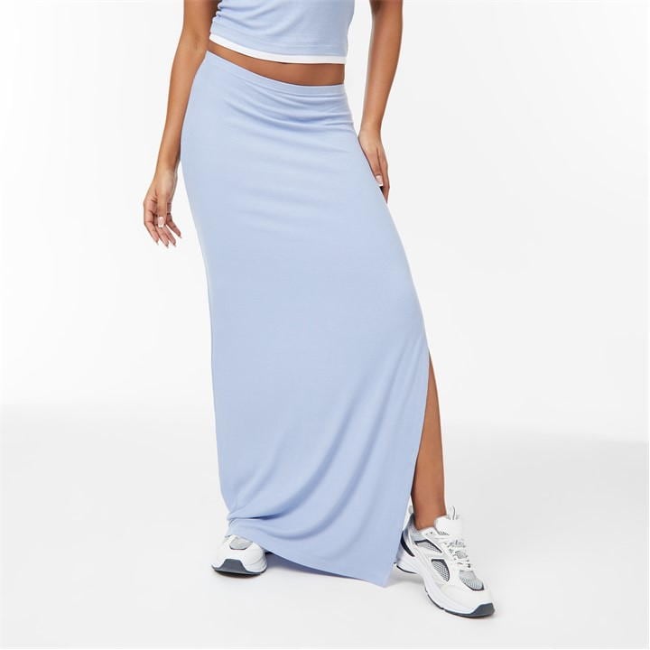 Rib Maxi Skirt