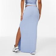 Soft Blue - Jack Wills - Rib Maxi Skirt