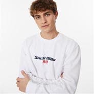 Cream - Jack Wills - Long Sleeve Texture T-Shirt