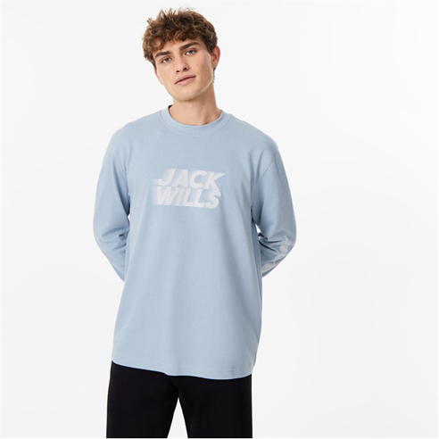 Jack Wills - Long Sleeve Graphic T-Shirt