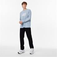 Powder Blue - Jack Wills - Long Sleeve Graphic T-Shirt